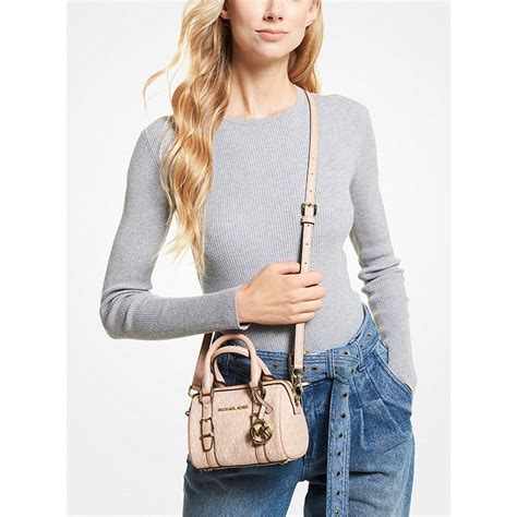 michael kors mini duffle bag|Michael Kors duffle bag women's.